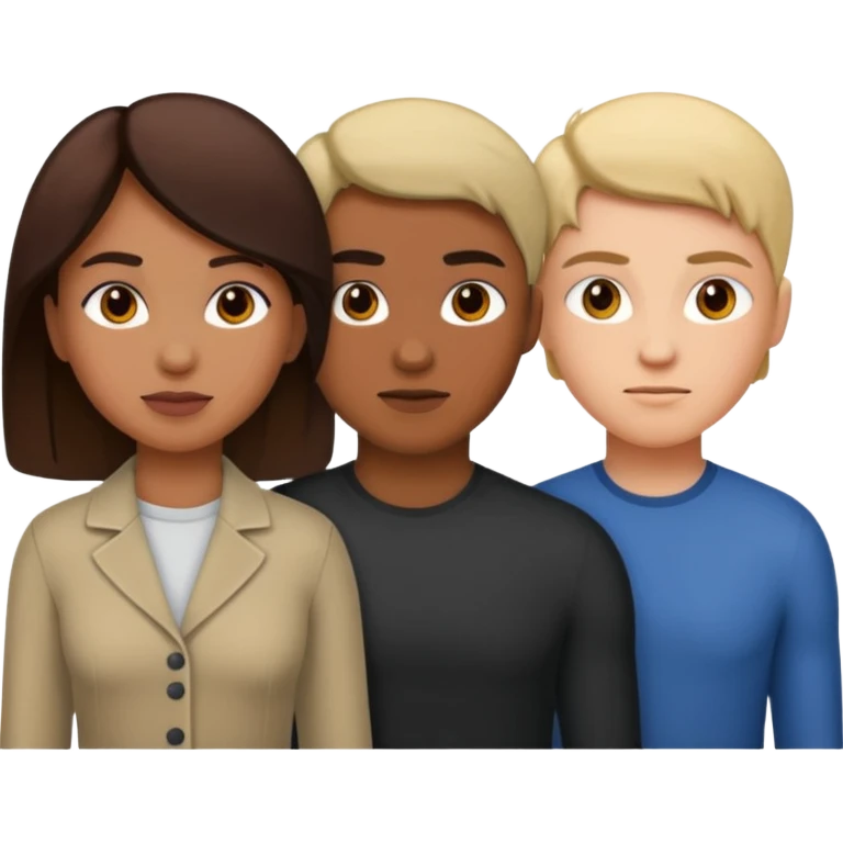 strong team of 3 emoji