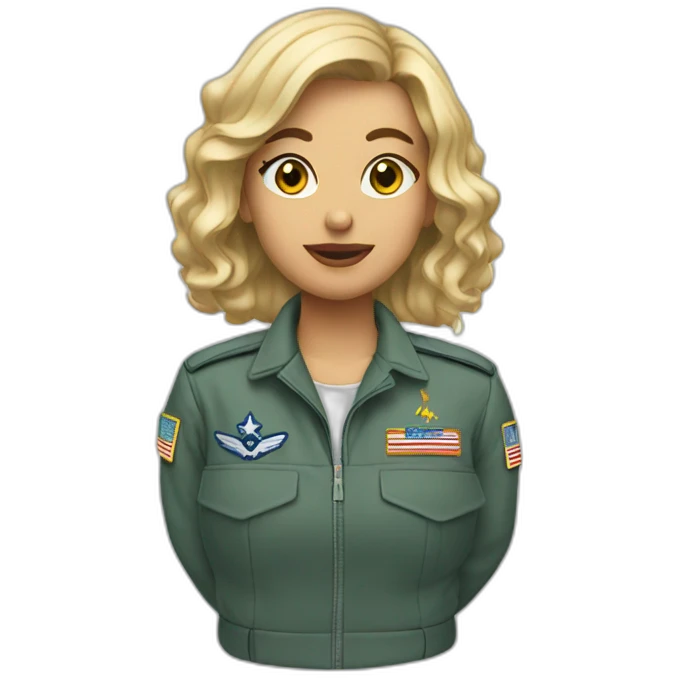 Air force blanche emoji