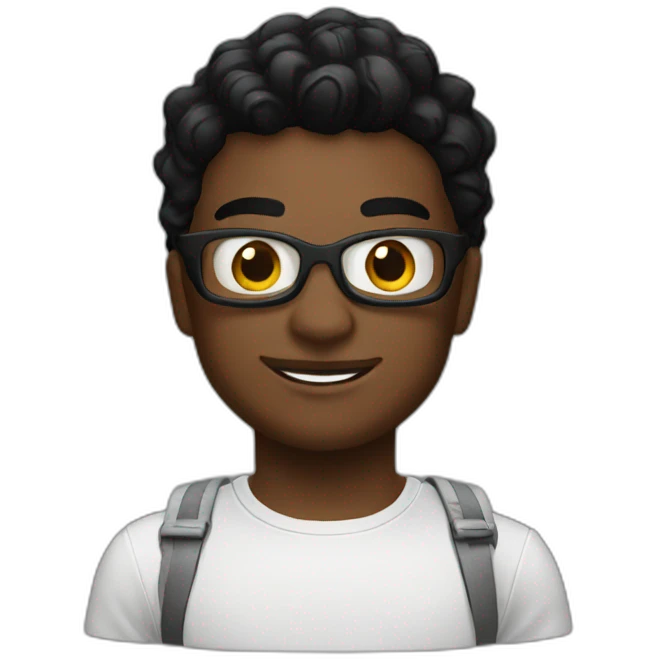 spiderman black emoji