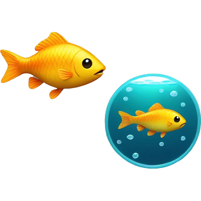 cat and fish and screen emoji