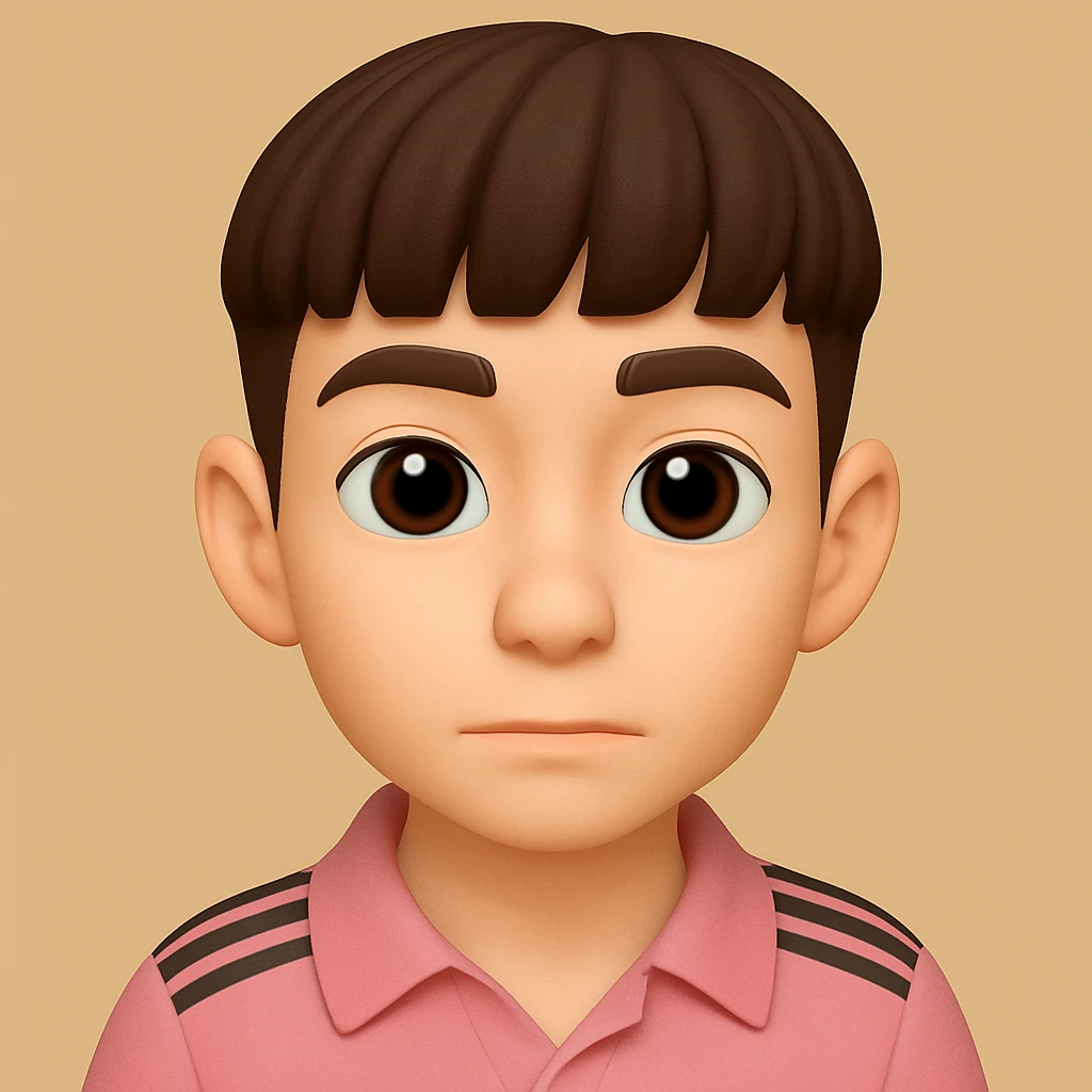 Make the face narrower while preserving the 3D emoji style. The original style is 3D Emoji, which does not support editing, so use the general style to maintain the 3D emoji look. emoji