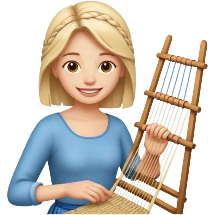 person weaving dreams emoji