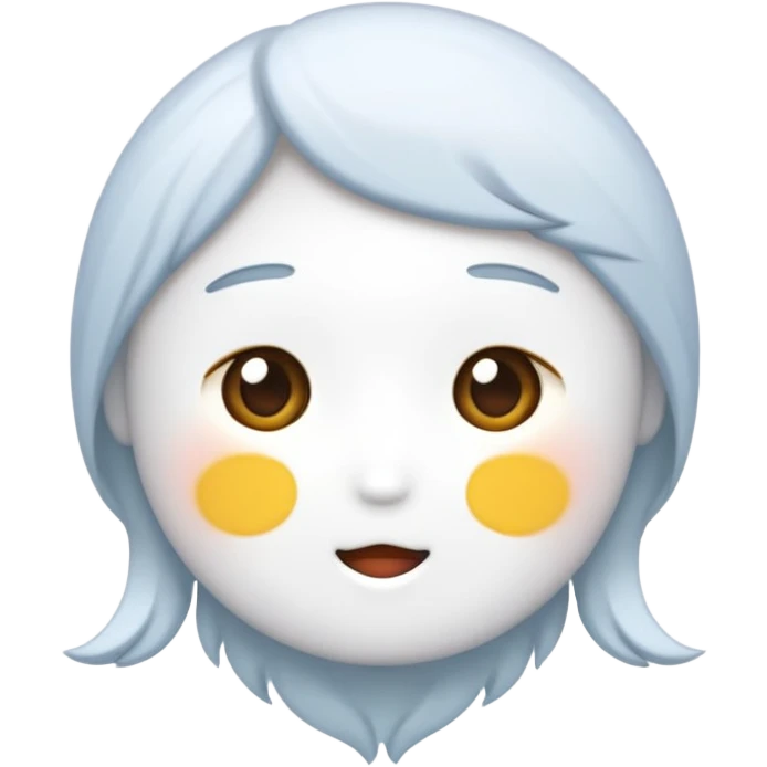 하오리를 입은 백발의 남자 emoji