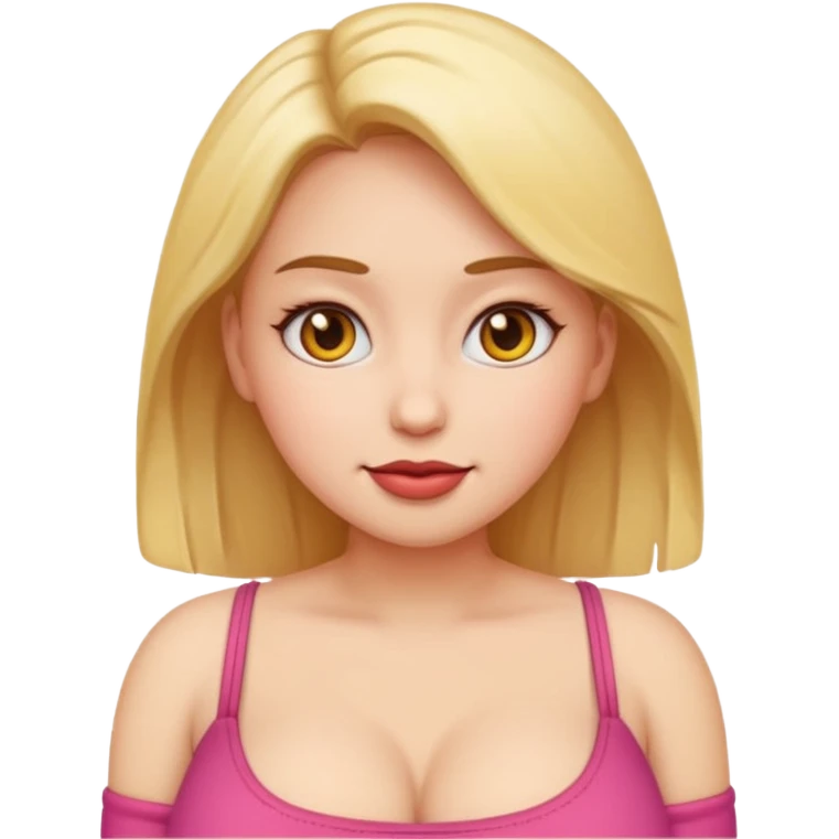 Emoji girl with big boobs emoji