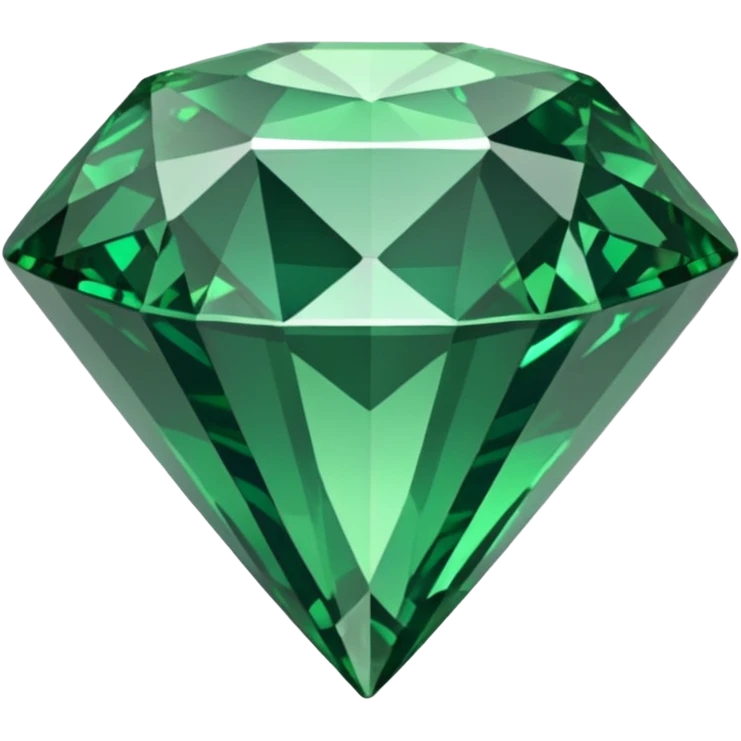 create a green diamond emoji