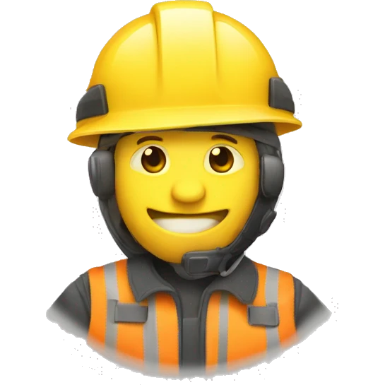 fullyellow safety helmet emoji