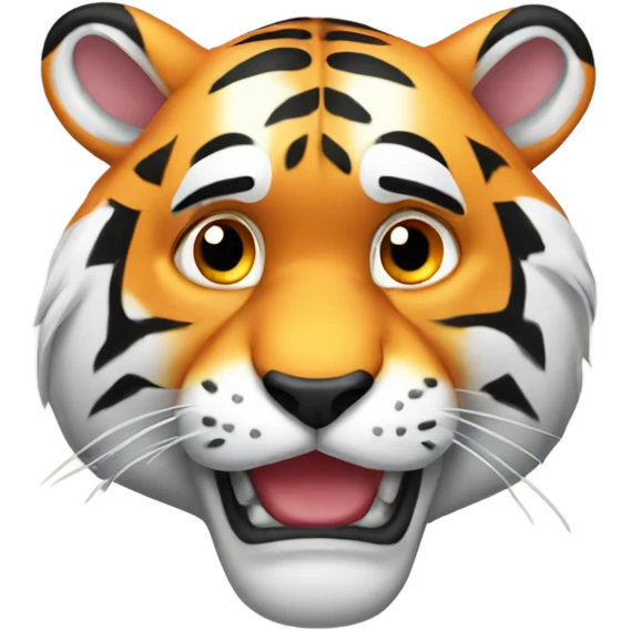 Exhausted Tiger emoji