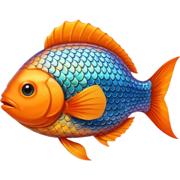 Orange benekeliFish emoji