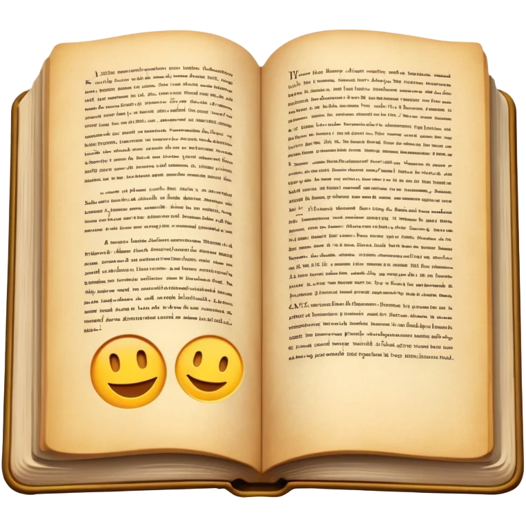 Book open emoji