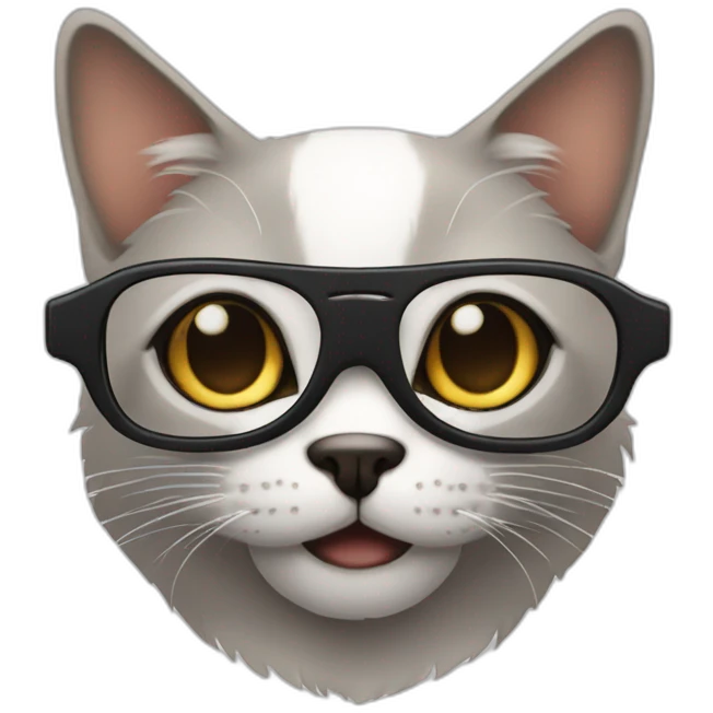 gato con lentes oscuros emoji