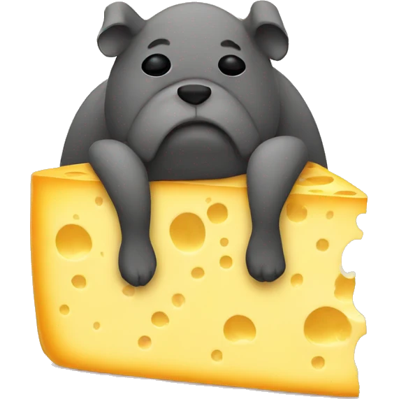 sad cheese emoji