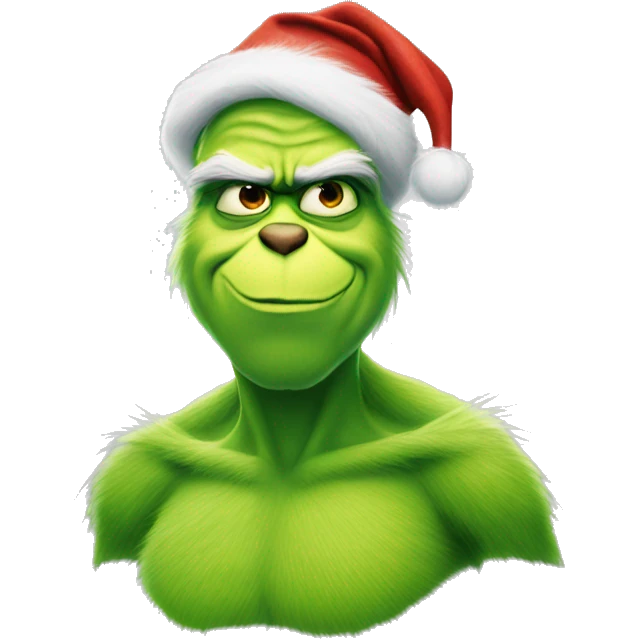 henry cavill as grinch emoji