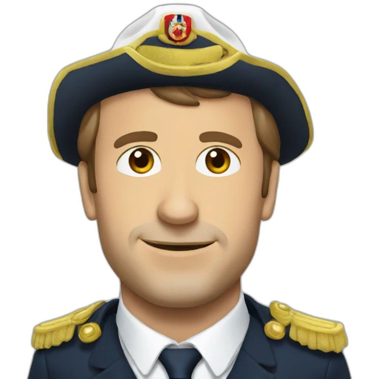 Emmener macron emoji