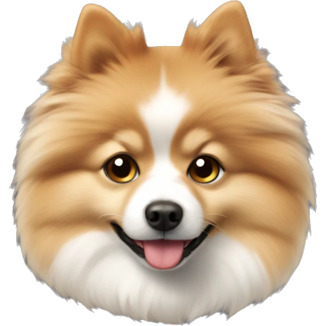 Pomeran spitz emoji