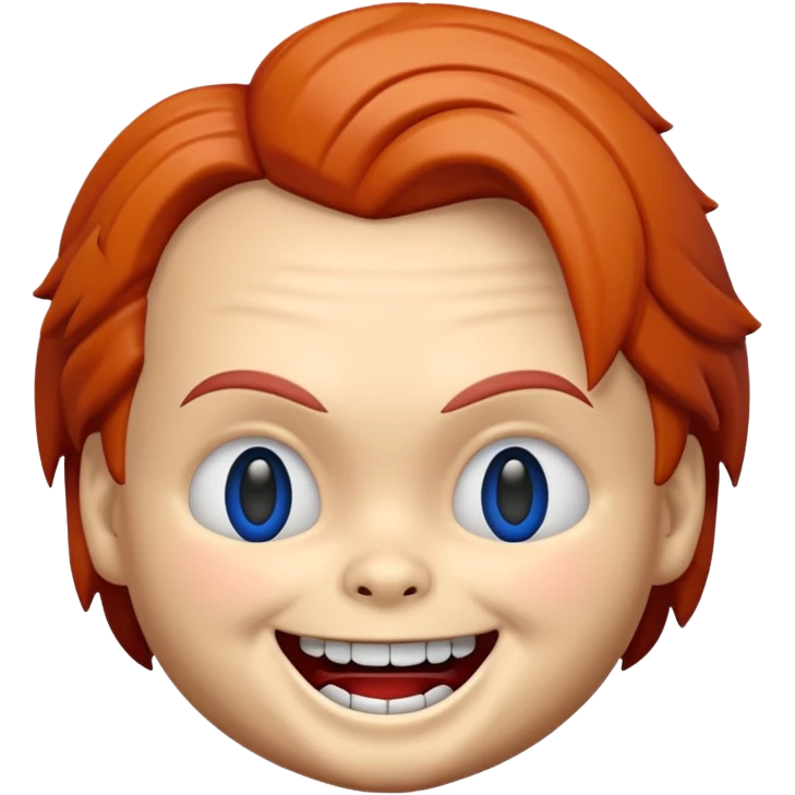 Un emojin de chuky emoji