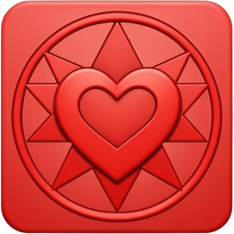 Make an emoji of a heartagram it should be a pentagram but instead of two traingles it should be a heart and a triangle  emoji