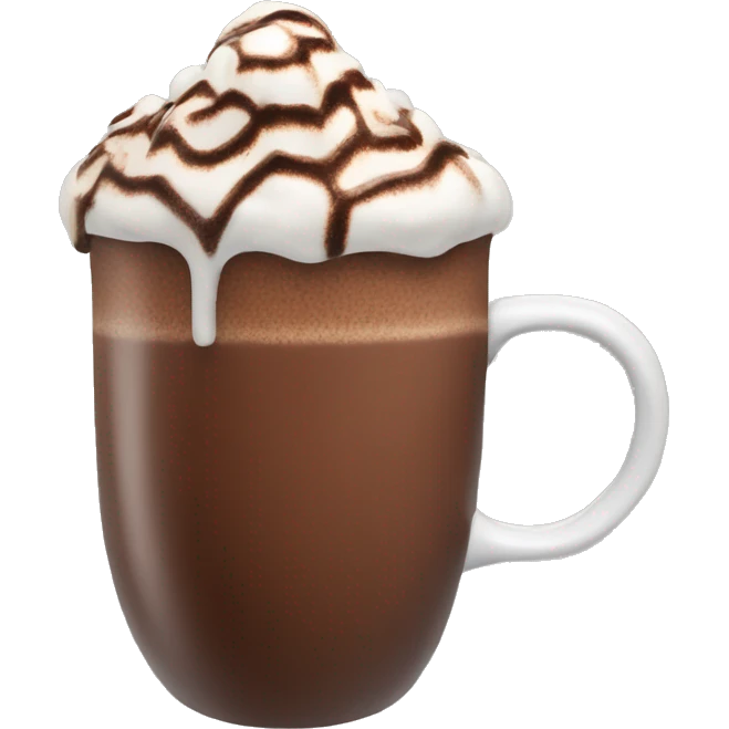 Hot chocolate emoji