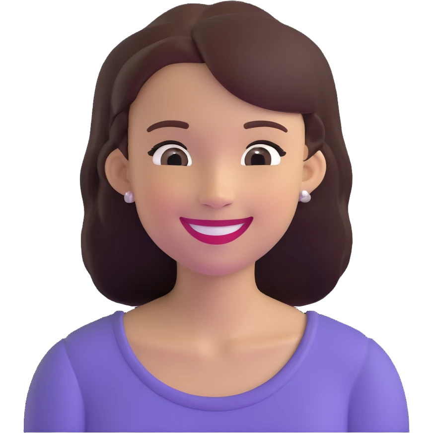 joyful young woman emoji