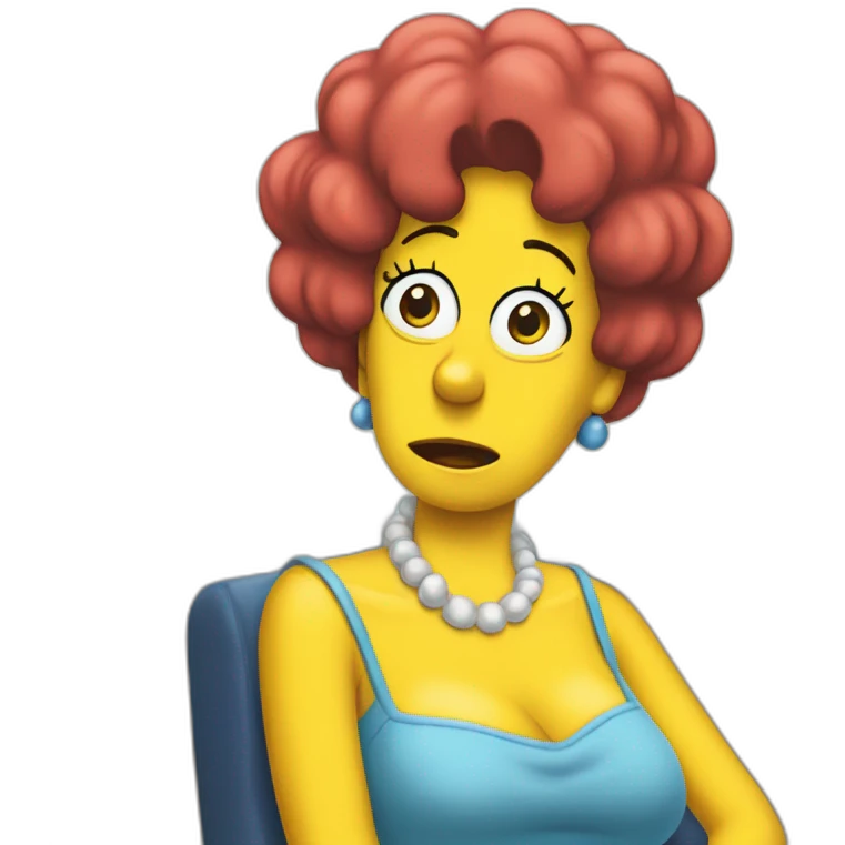 Marge simpson emoji