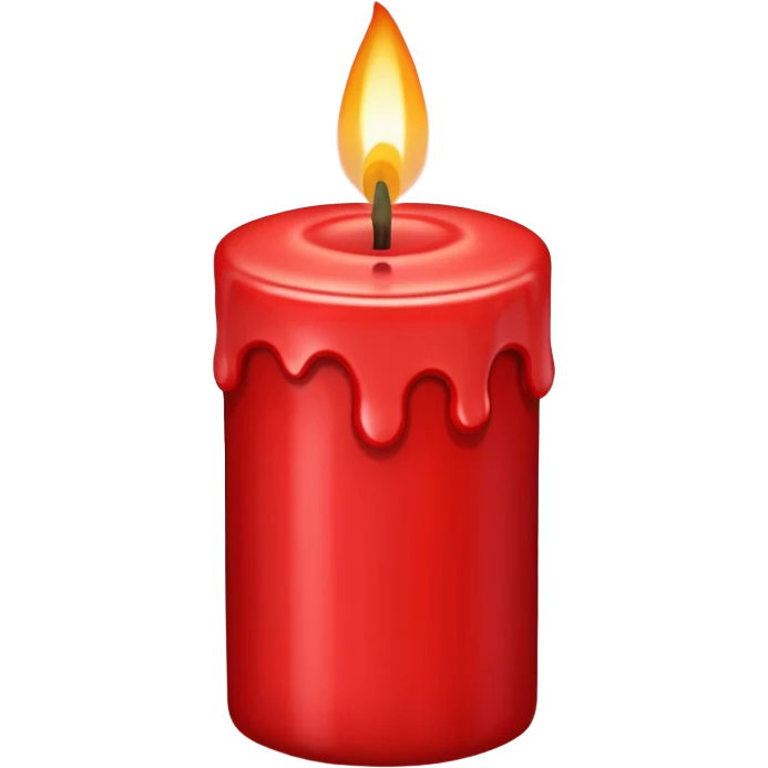 Sanguine candle emoji