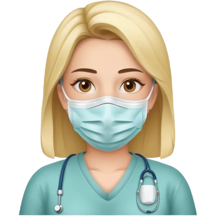 woman patient casual cloth emoji