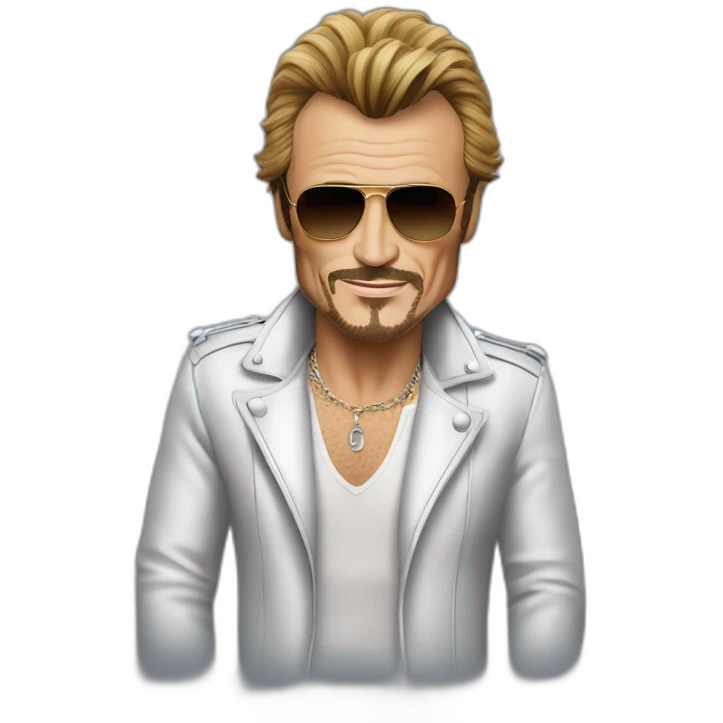 Johnny Hallyday  emoji
