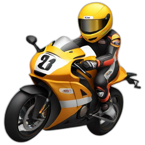 motorcycle-racer emoji