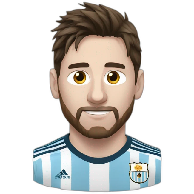 Messi argentina emoji
