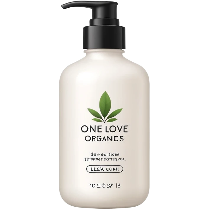 one love organics skincare emoji