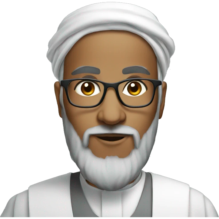 robot Islamic scholar emoji