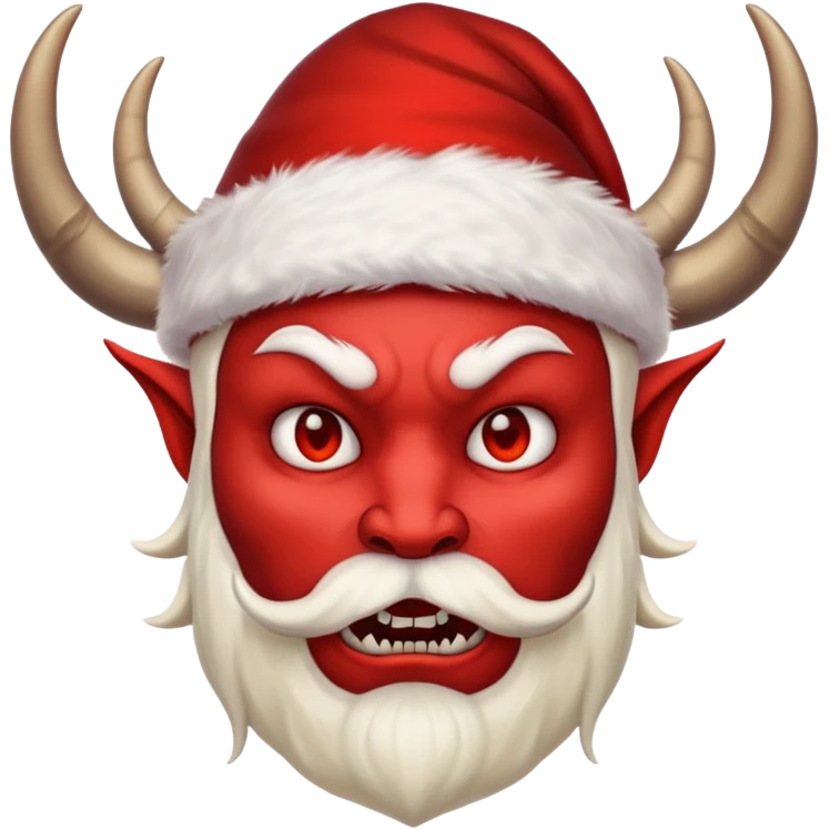 Demon ,Christmas ,horn emoji
