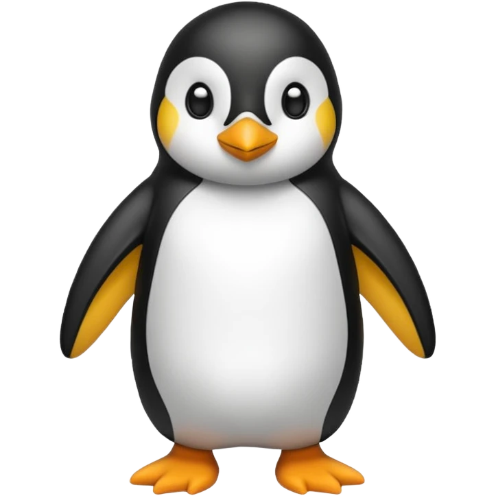 Pinguino con pijama emoji
