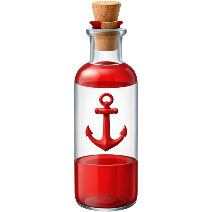 A Message Bottle, red emoji