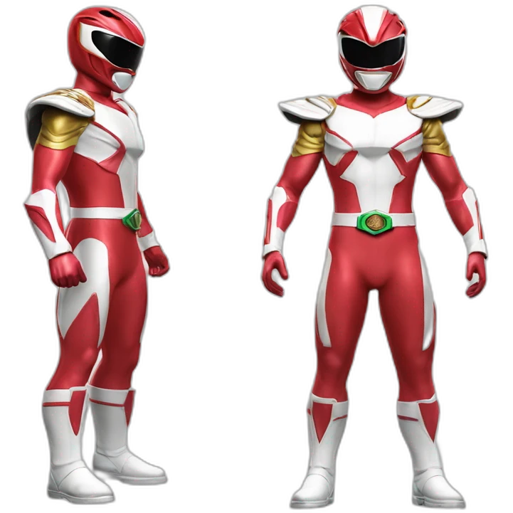 quantic power ranger full body emoji