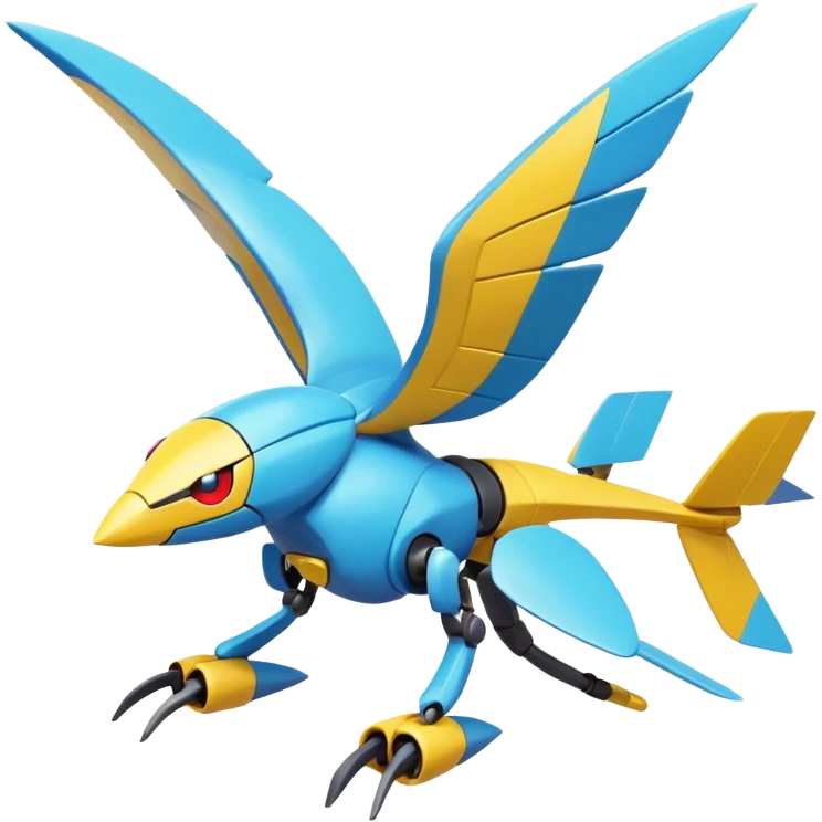 Heliolisk-Cyclizar-Vikavolt-Pokémon, full body emoji