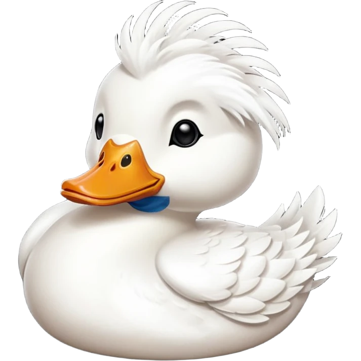 duck white emoji
