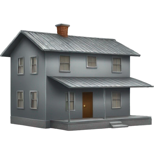 Steel house emoji