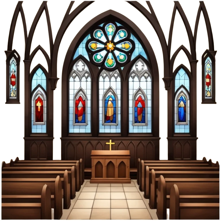 interior of a church emoji