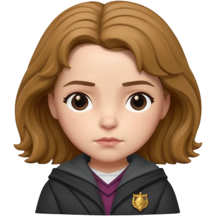 hermioni sleepy face funko pop style cute emoji