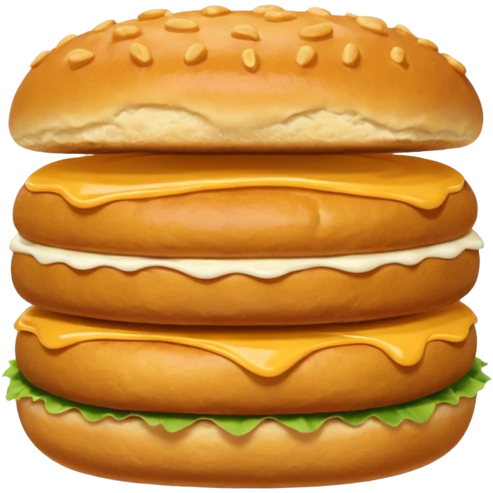 split-open vetkoek showing fluffy inside, golden brown, appetizing emoji emoji