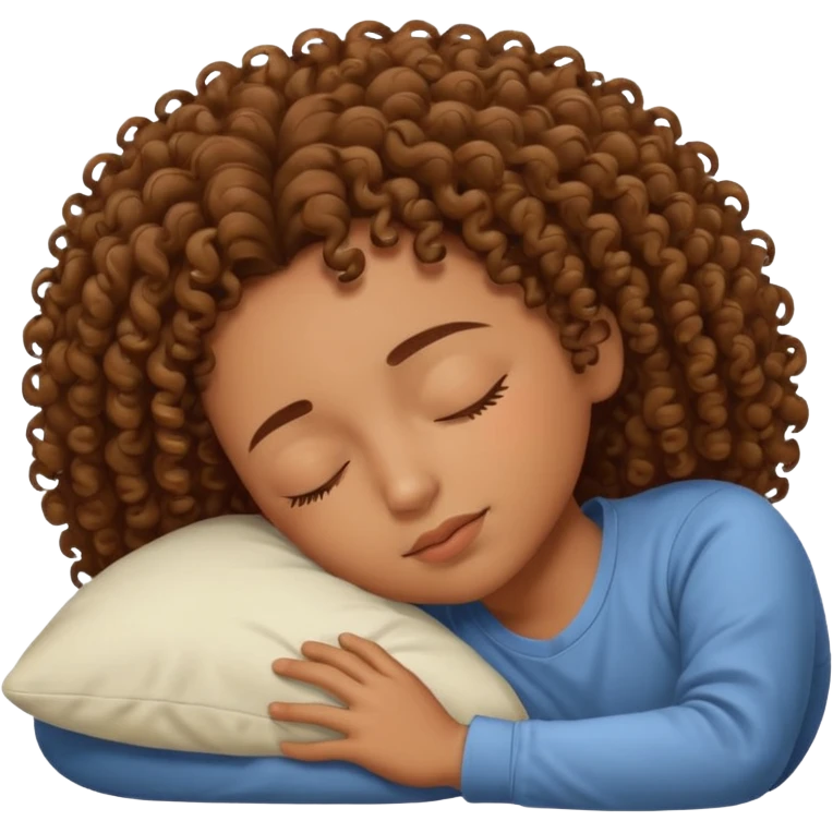 🧑🏽‍🦱💤 emoji