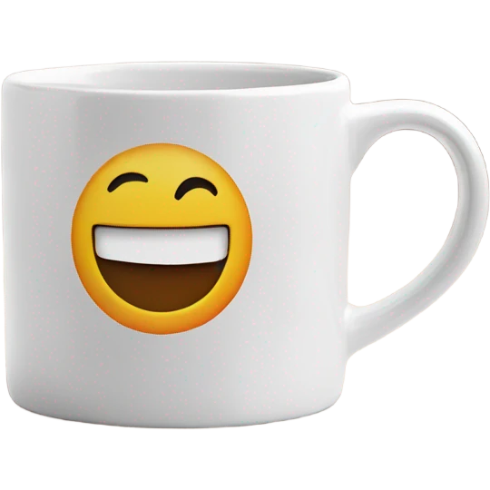 Vintage diner mug emoji