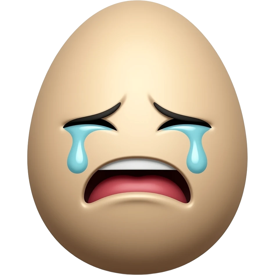 EGG evil criying emoji