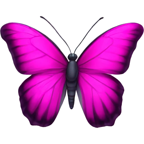 Butterfly fucsia  emoji