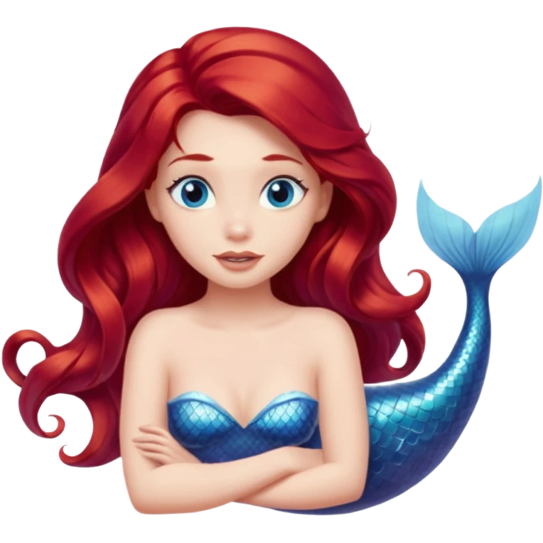 Ariel the mermaid emoji
