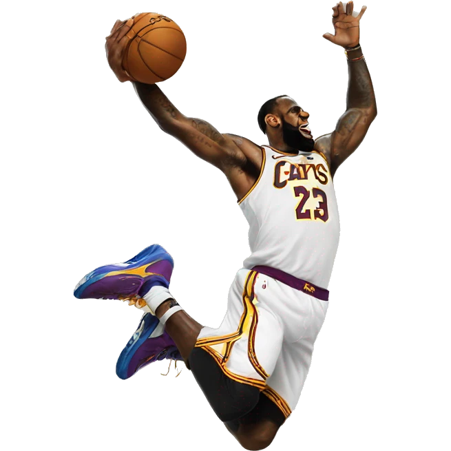 Lebron james backflip emoji