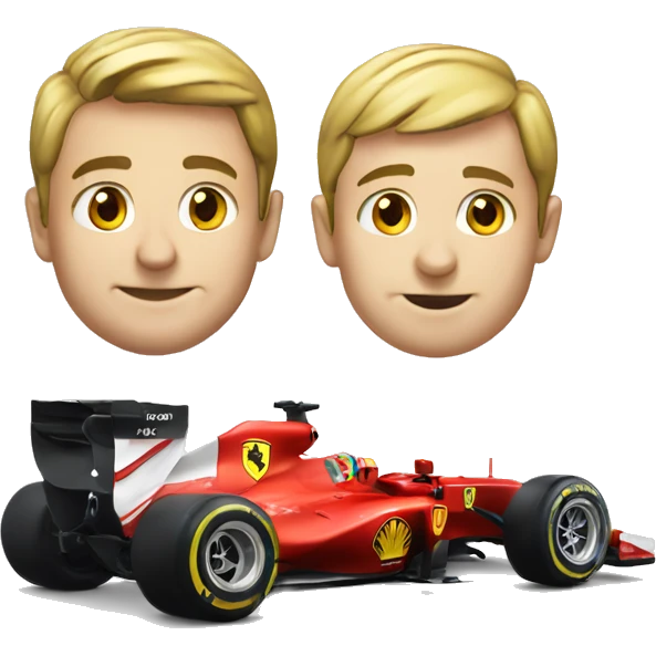 Ferrari formula 1 emoji