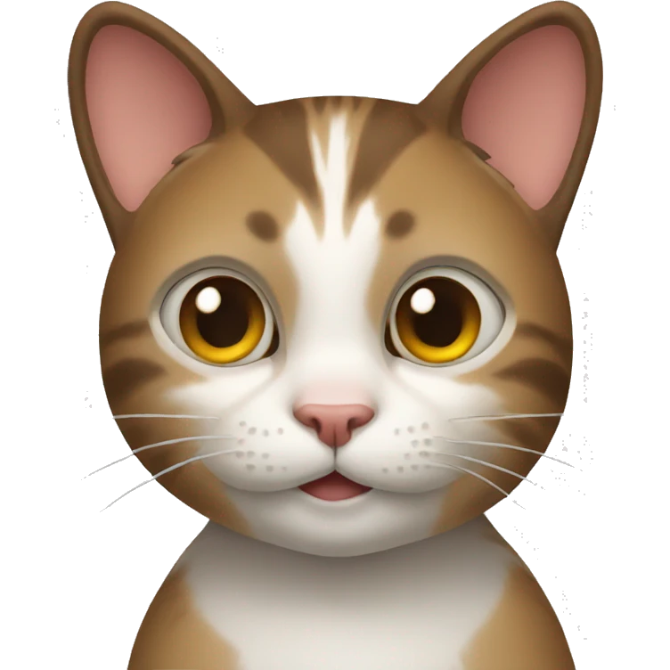 Cat with monkey ears emoji