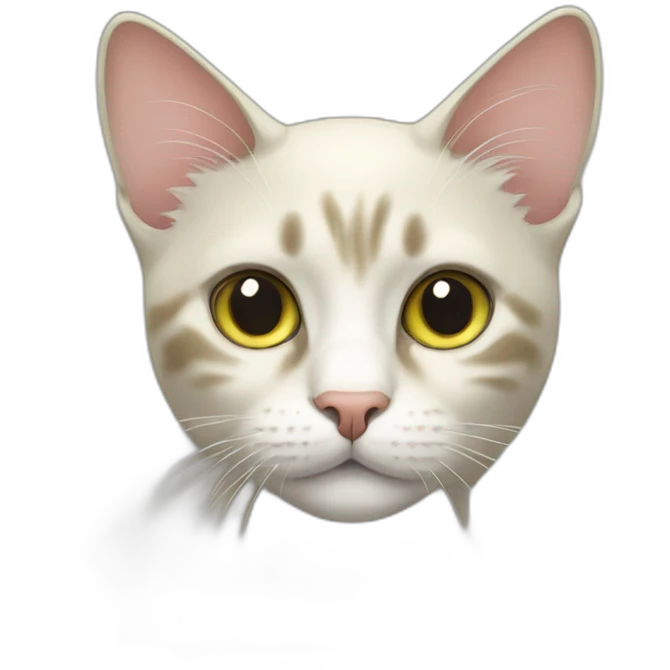 Cat olive emoji