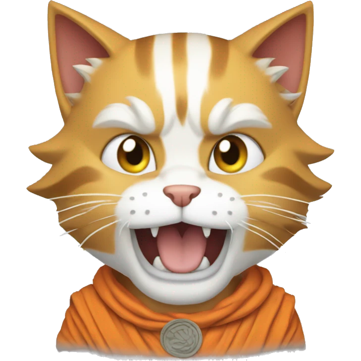 Cat Goku emoji